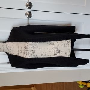 ♦️Old Navy long black sparkly cardigan♦️ 5 for $25